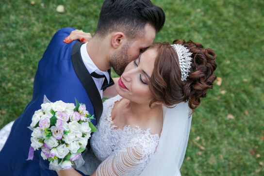 Illustration d'un mariage en France avec un étranger