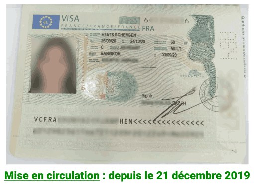 nouveau visa de court séjour pour la France